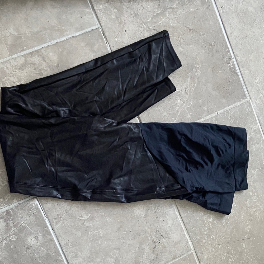 SPANX Black Seamless Leggings